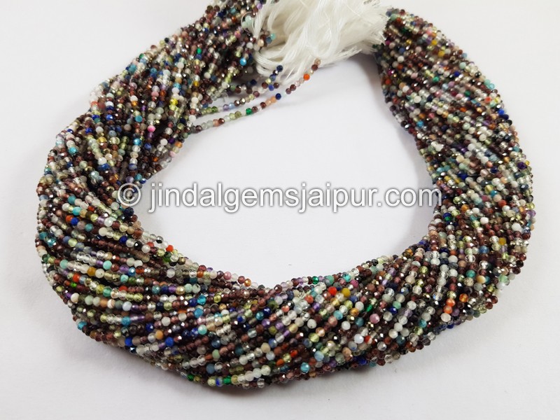 Multi Stone Micro Cut Beads